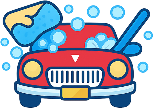 Magic Bubble Hand Car Wash Logo — hand wash and auto detailing in Garland, TX