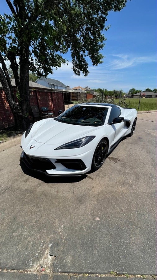 Magic Bubble Hand Car Wash — Chevrolet Corvette C8