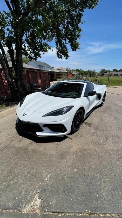 Magic Bubble Hand Car Wash — Chevrolet Corvette C8