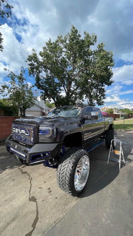 Magic Bubble Hand Car Wash — GMC Denali